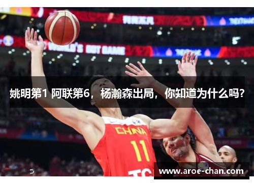 姚明第1 阿联第6，杨瀚森出局，你知道为什么吗？