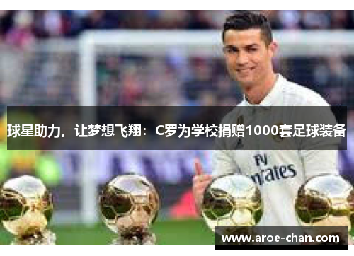 球星助力，让梦想飞翔：C罗为学校捐赠1000套足球装备